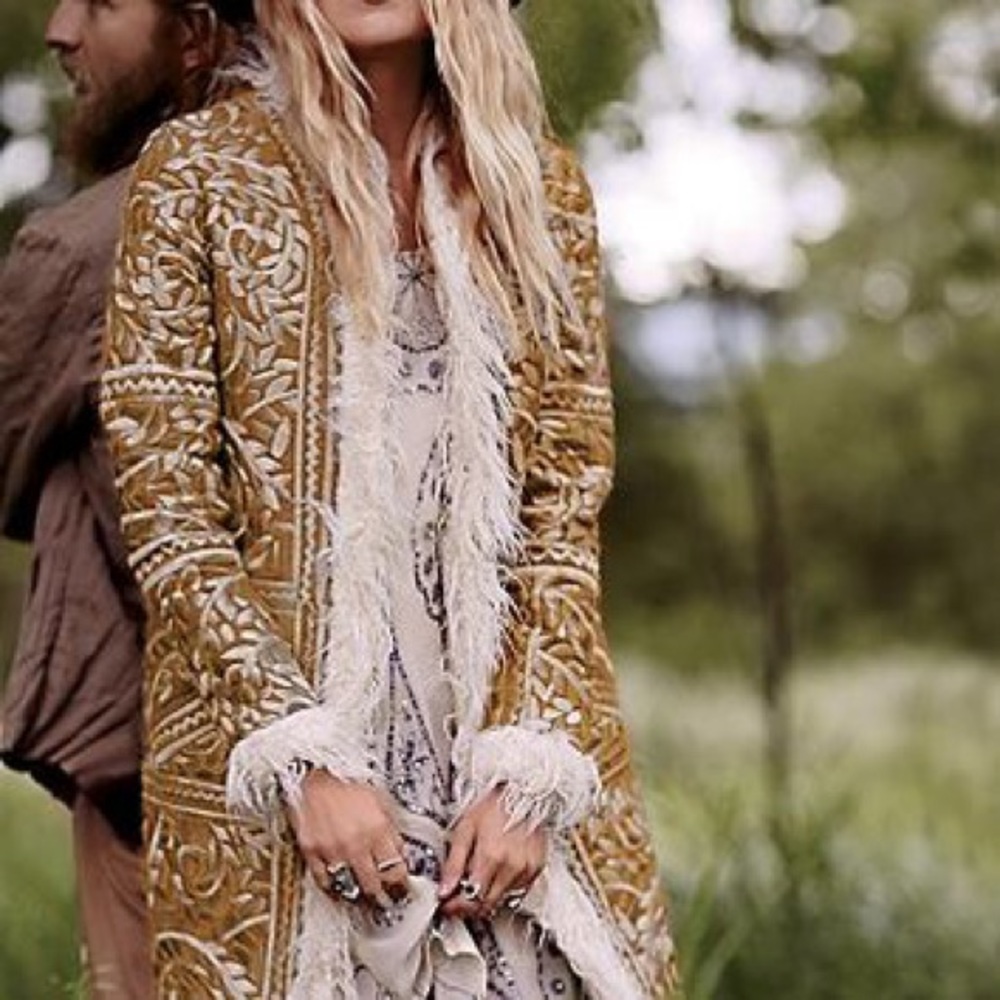 Major ISO free people Nordic coat medium/large s